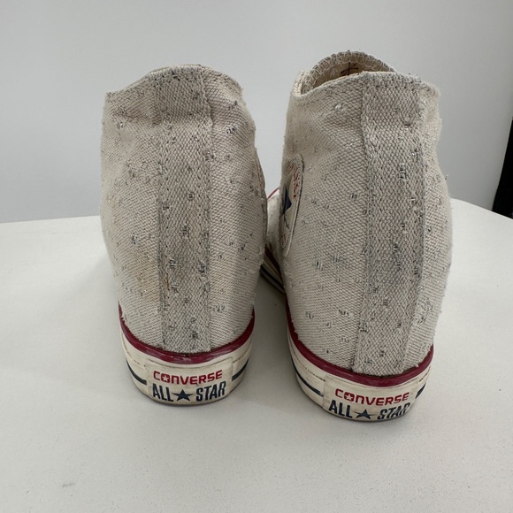 Converse Chuck Taylor All Star Lux White High-Top Sneakers size 9 547191C - Picture 7 of 11